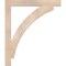 Ekena Millwork Thorton Block Smooth Bracket, Douglas Fir, 3 1/2"W x 34"D x 40"H BKT04X34X40THR05SDF - alternate 2